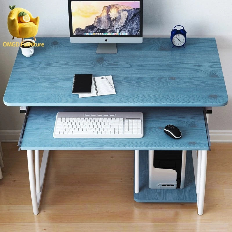 OMGD Computer Desk Simple Study Desk Home Simple Writing Office SubHome Camping