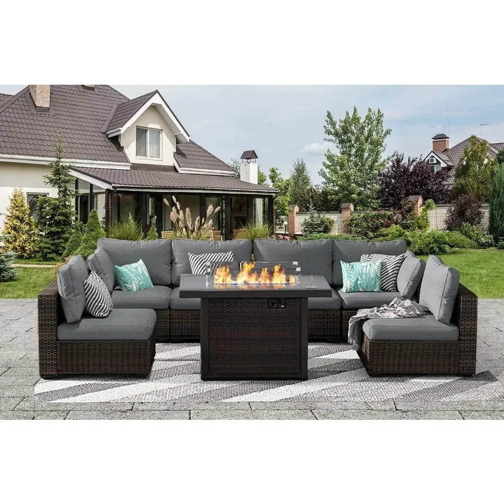 Patio Furniture Set 7 Pieces