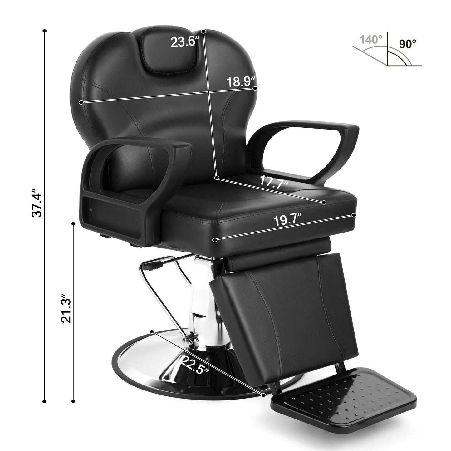 Pro Hydraulic Barber Chair