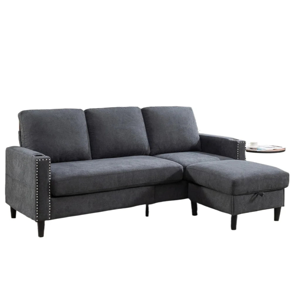 Convertible Sectional Couches for Living Room