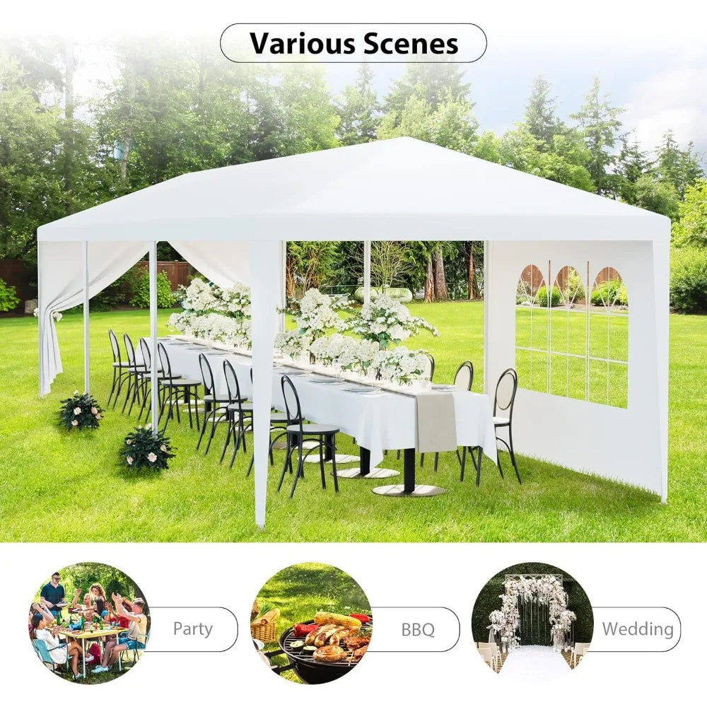 10'x30' Outdoor Canopy Tent Patio Camping Gazebo