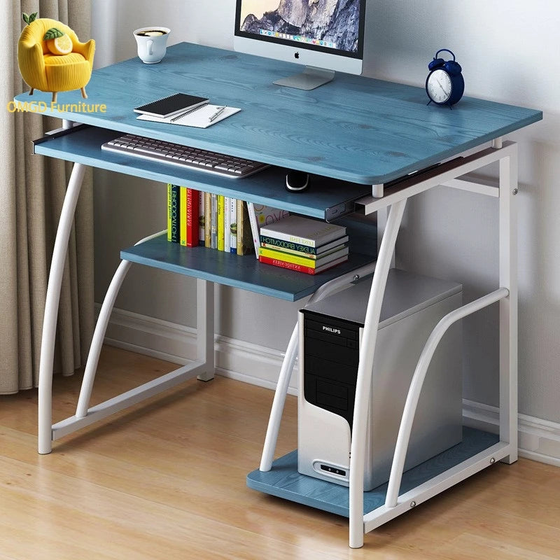 OMGD Computer Desk Simple Study Desk Home Simple Writing Office SubHome Camping